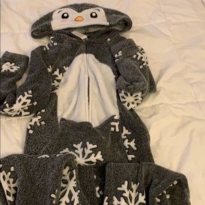 Justice Size 8 Footie Pj